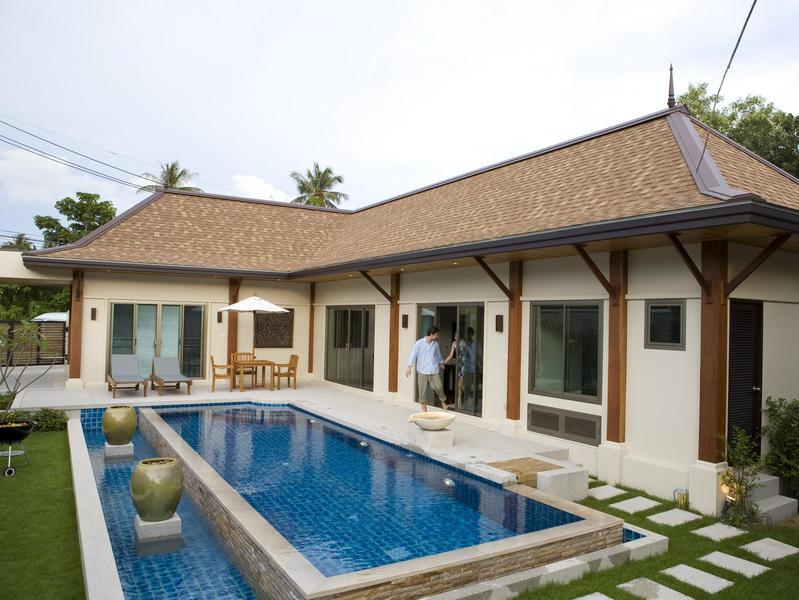 Two Villas Holiday Oriental Style Layan Beach Phuket Exterior foto